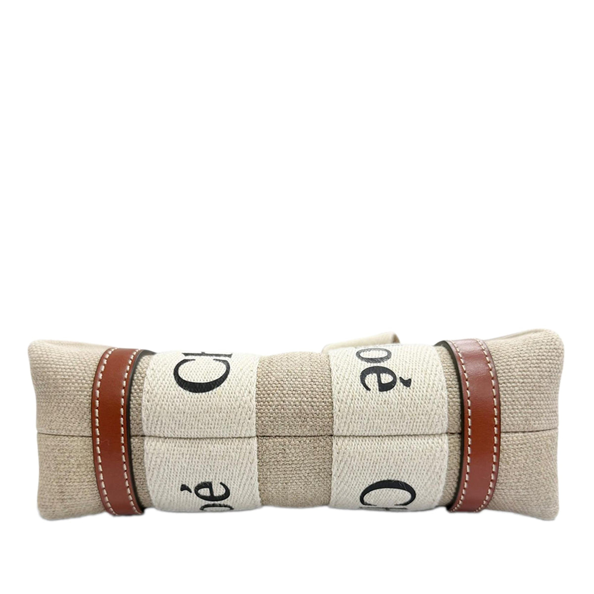Chloé Mini Canvas Woody Satchel