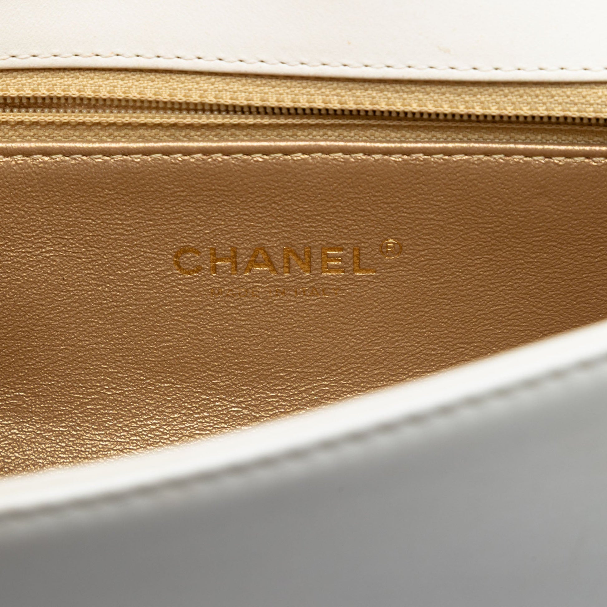 Chanel Medium Quilted Calfskin Octagon CC Clasp Flap