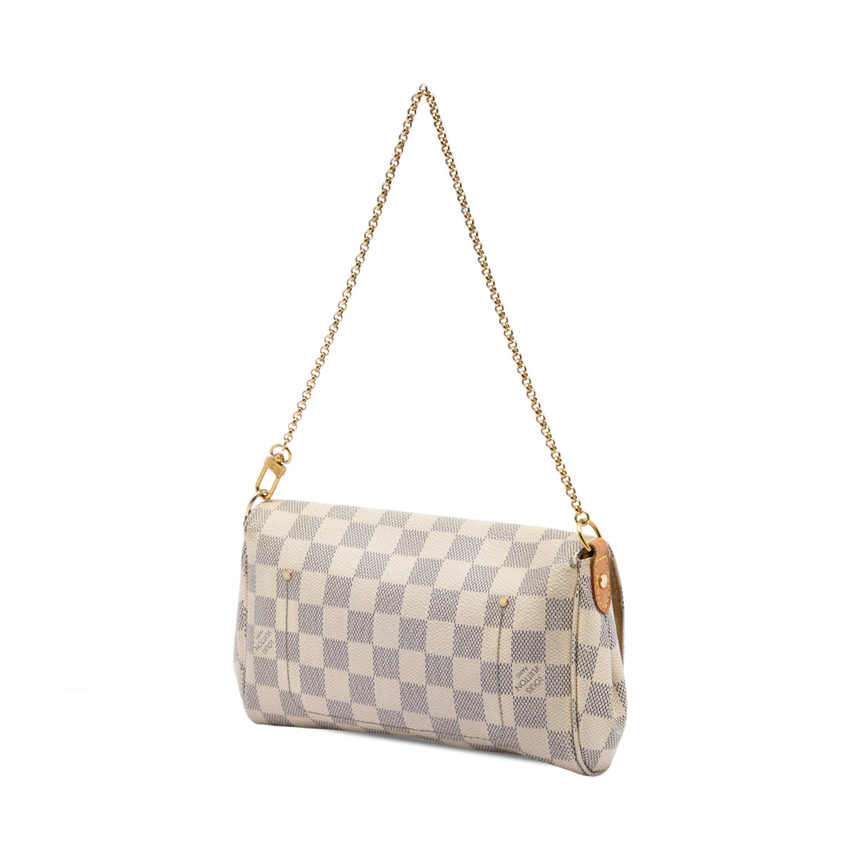 Louis Vuitton Damier Azur Favorite PM — White