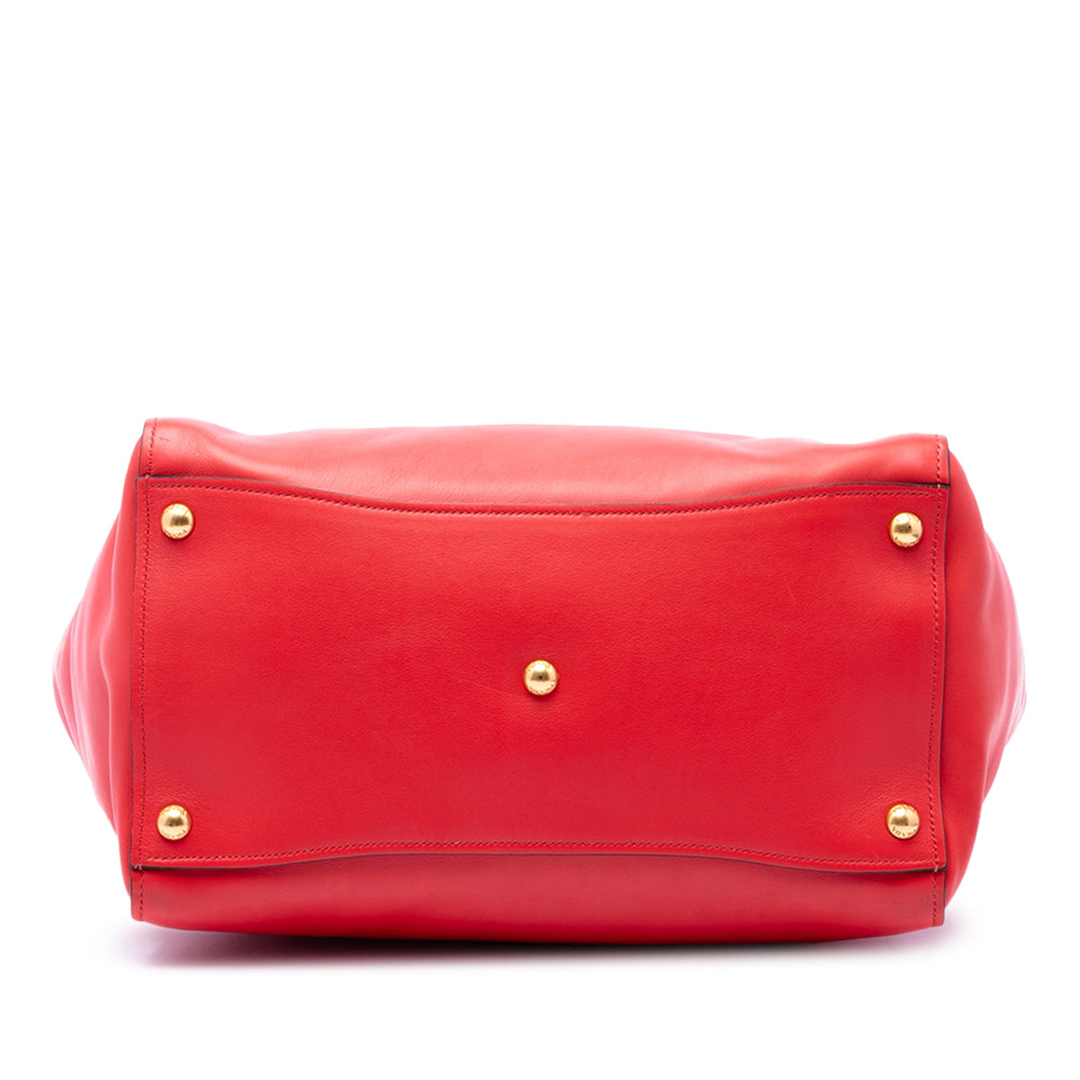Prada Glace Calf Twin Pocket Double Handle Satchel
