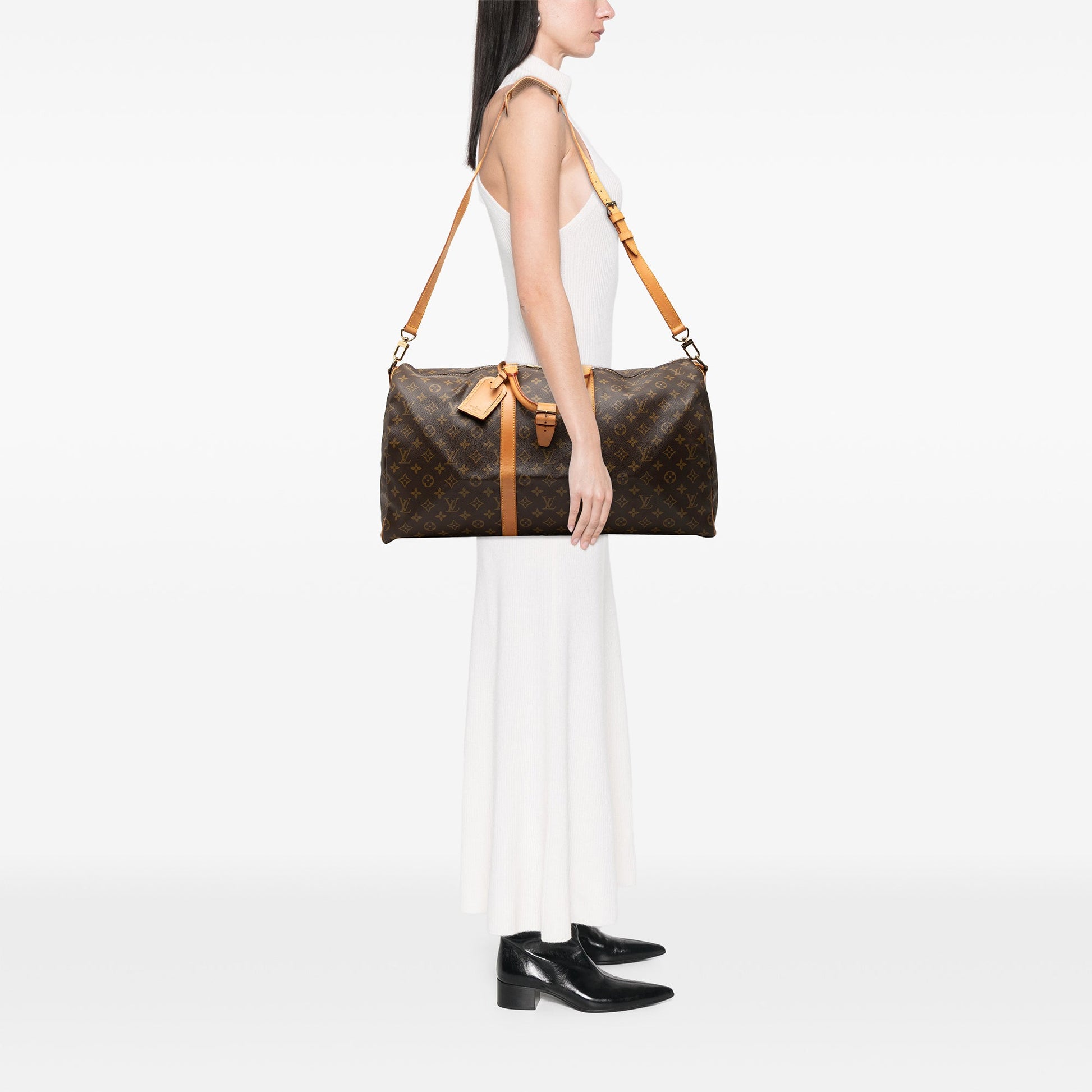 Louis Vuitton Monogram Keepall Bandouliere 55