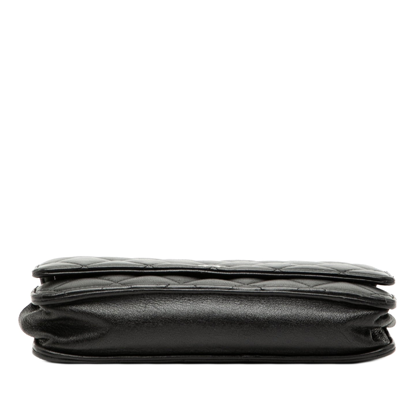 Chanel CC Quilted Lambskin Wallet On Chain