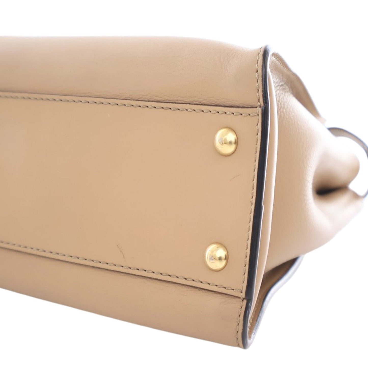 Fendi Medium Leather Peekaboo Iconic Satchel