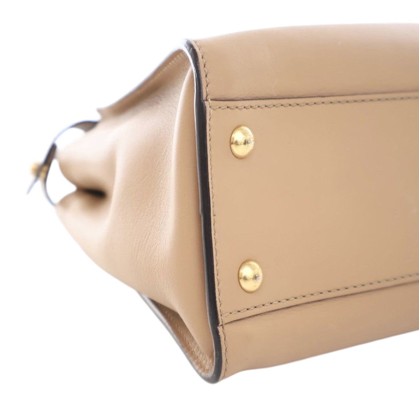 Fendi Medium Leather Peekaboo Iconic Satchel