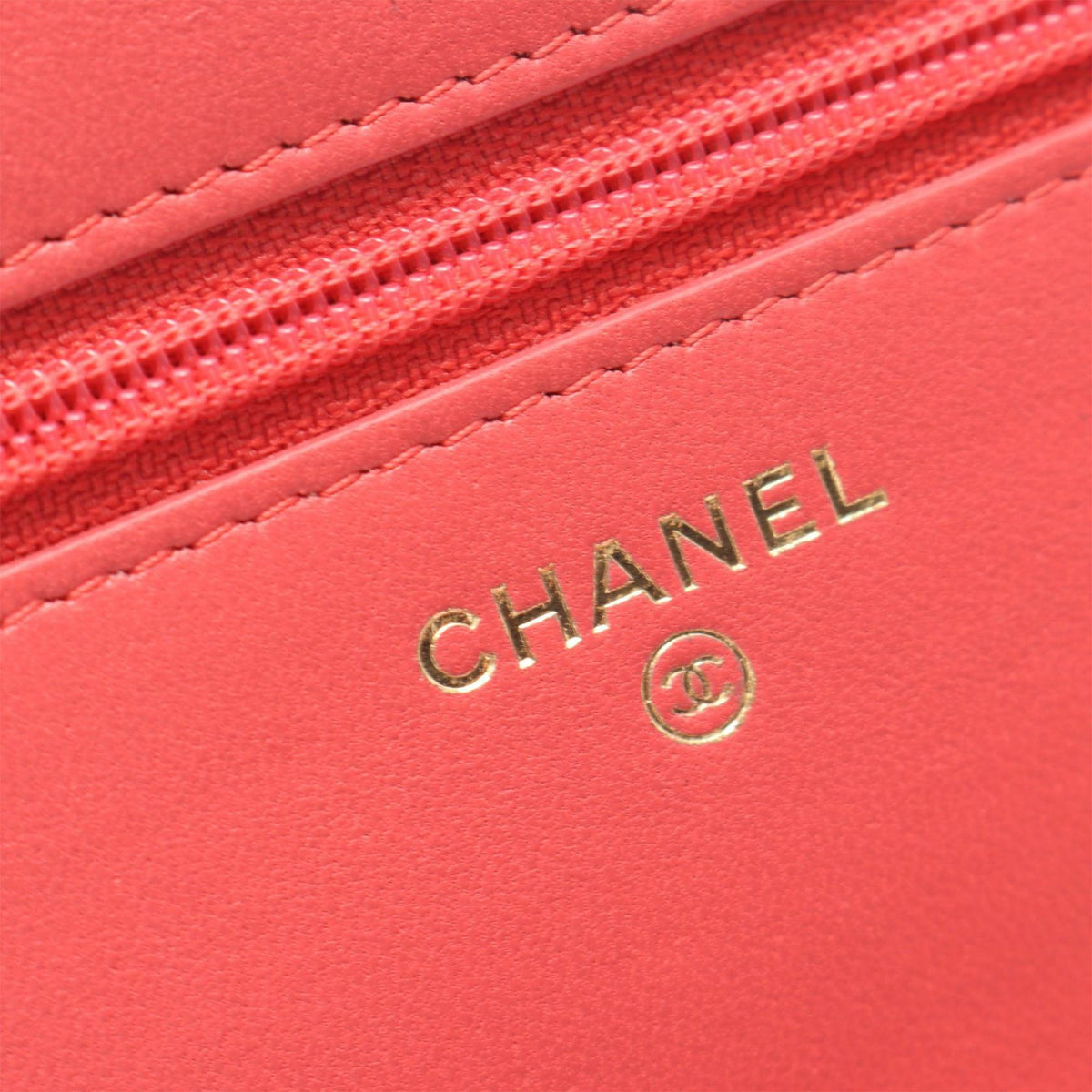 Chanel CC Quilted Lambskin Lucky Charms Wallet On Chain