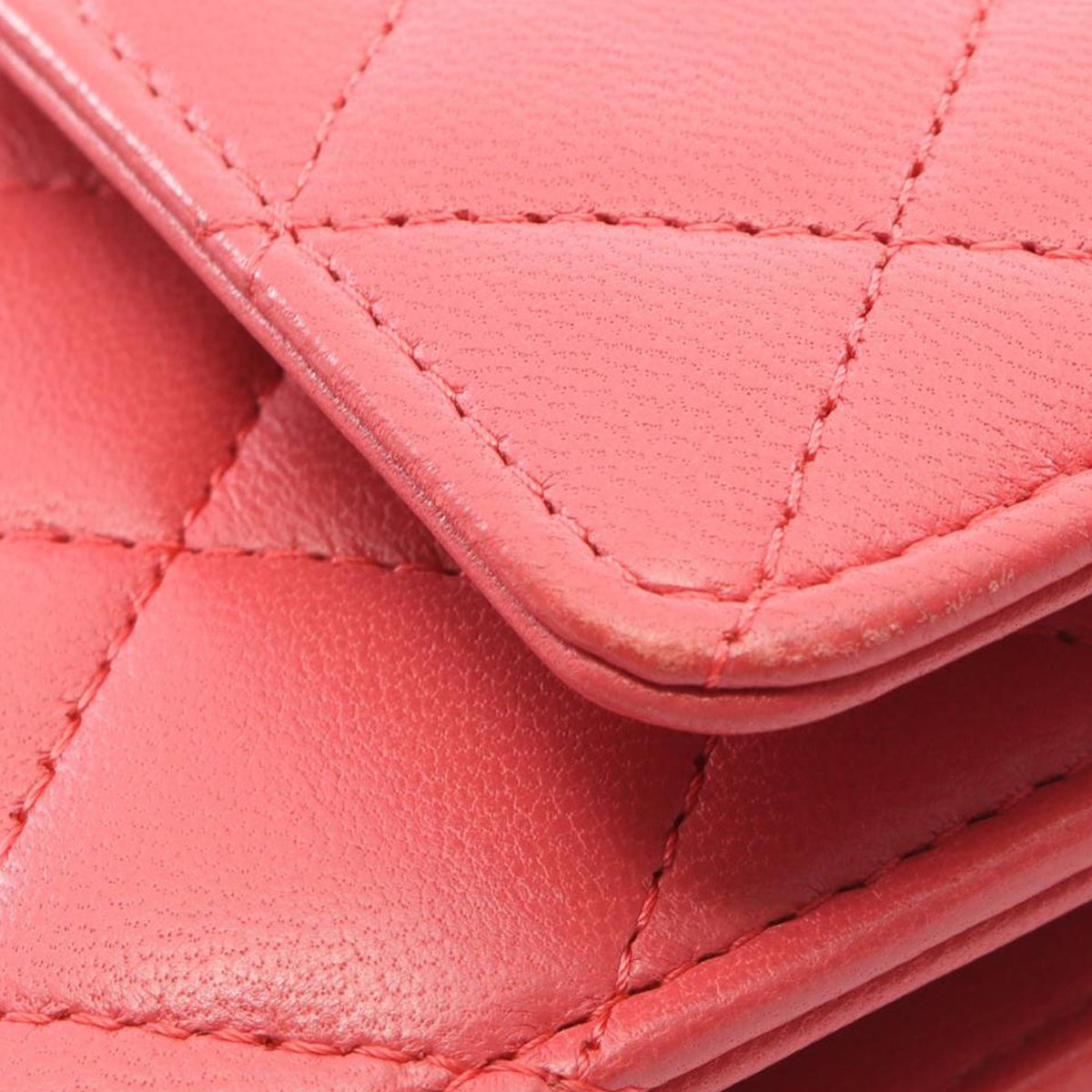 Chanel CC Quilted Lambskin Lucky Charms Wallet On Chain