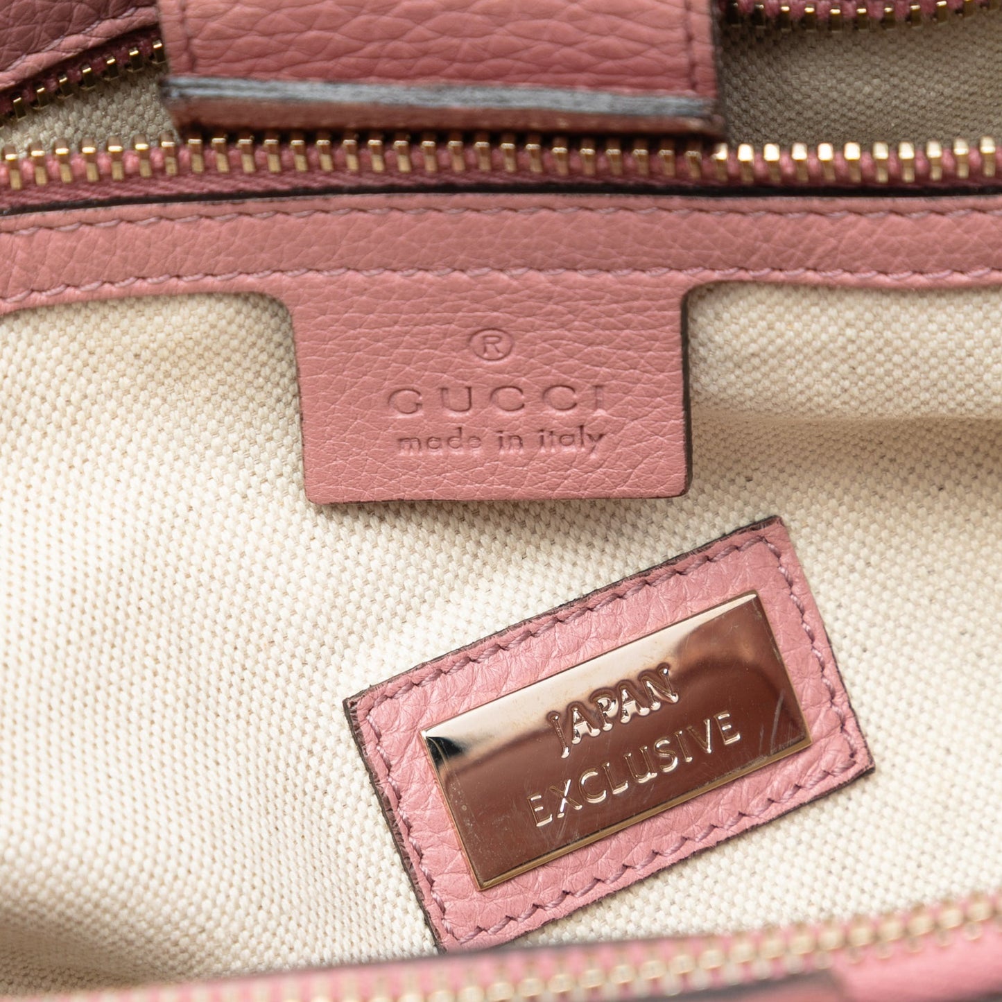 Medium Bicolor Calfskin Bamboo Shopper Satchel