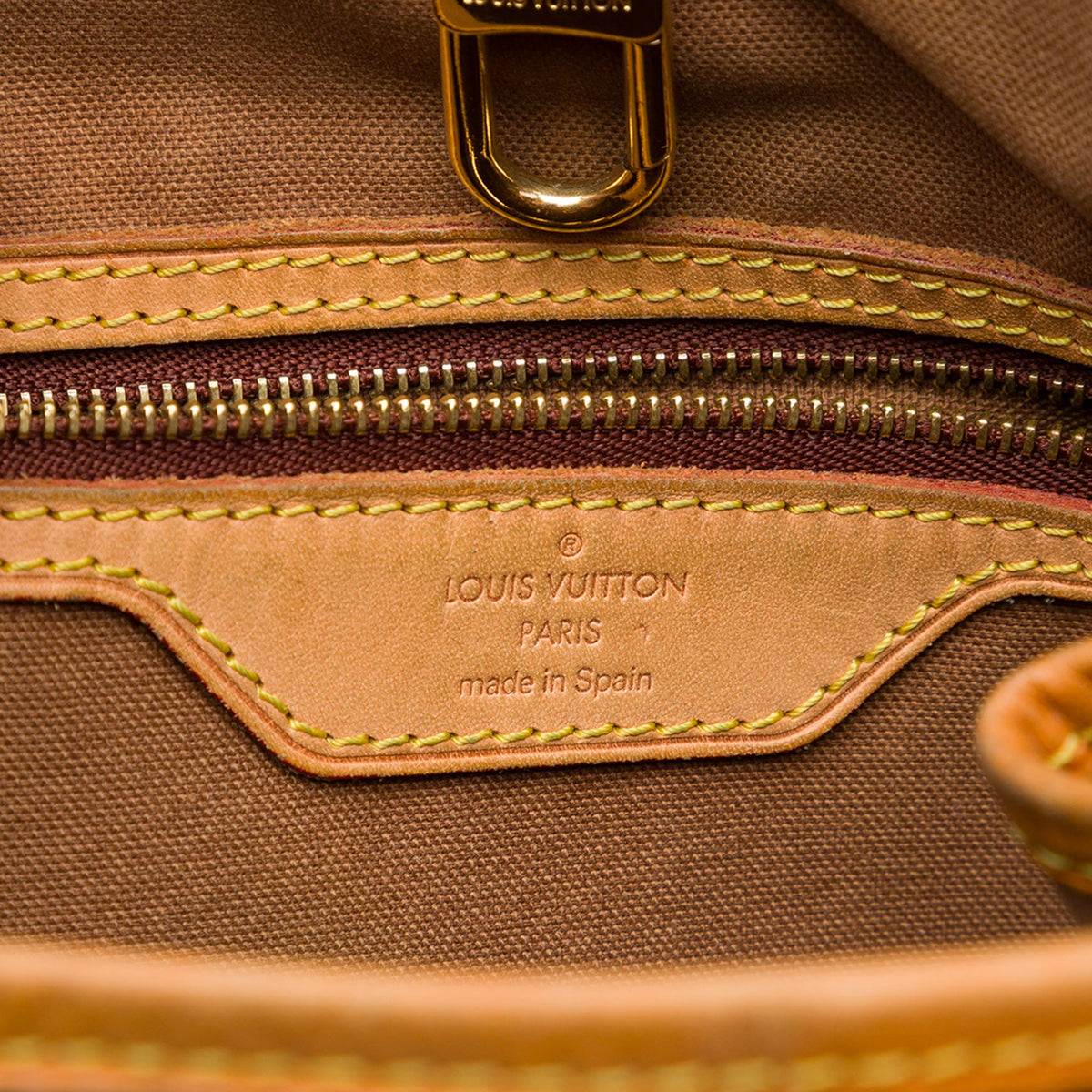Louis Vuitton Monogram Batignolles Vertical Tote — Brown