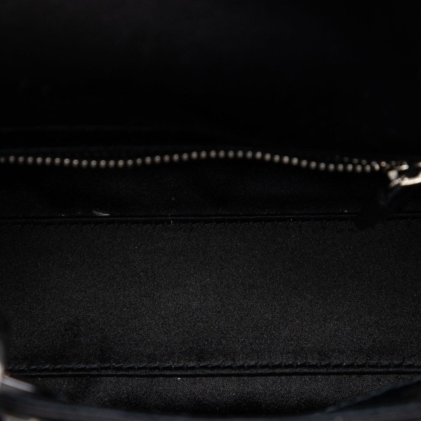 Dior Mini Satin Cannage Strass Crystal Embellished Lady Dior