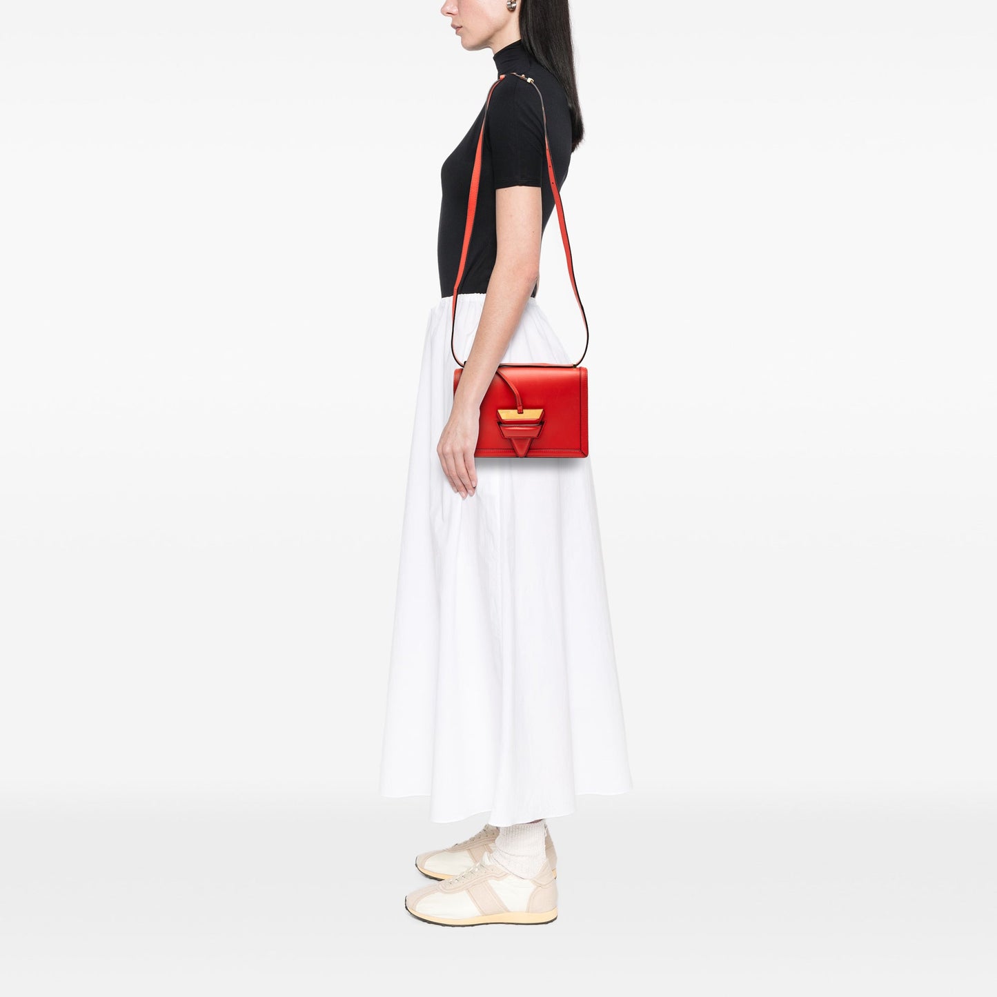 Medium Leather Barcelona Crossbody