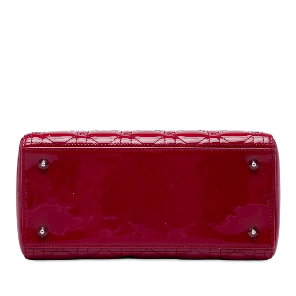 Dior Medium Patent Cannage Lady Dior