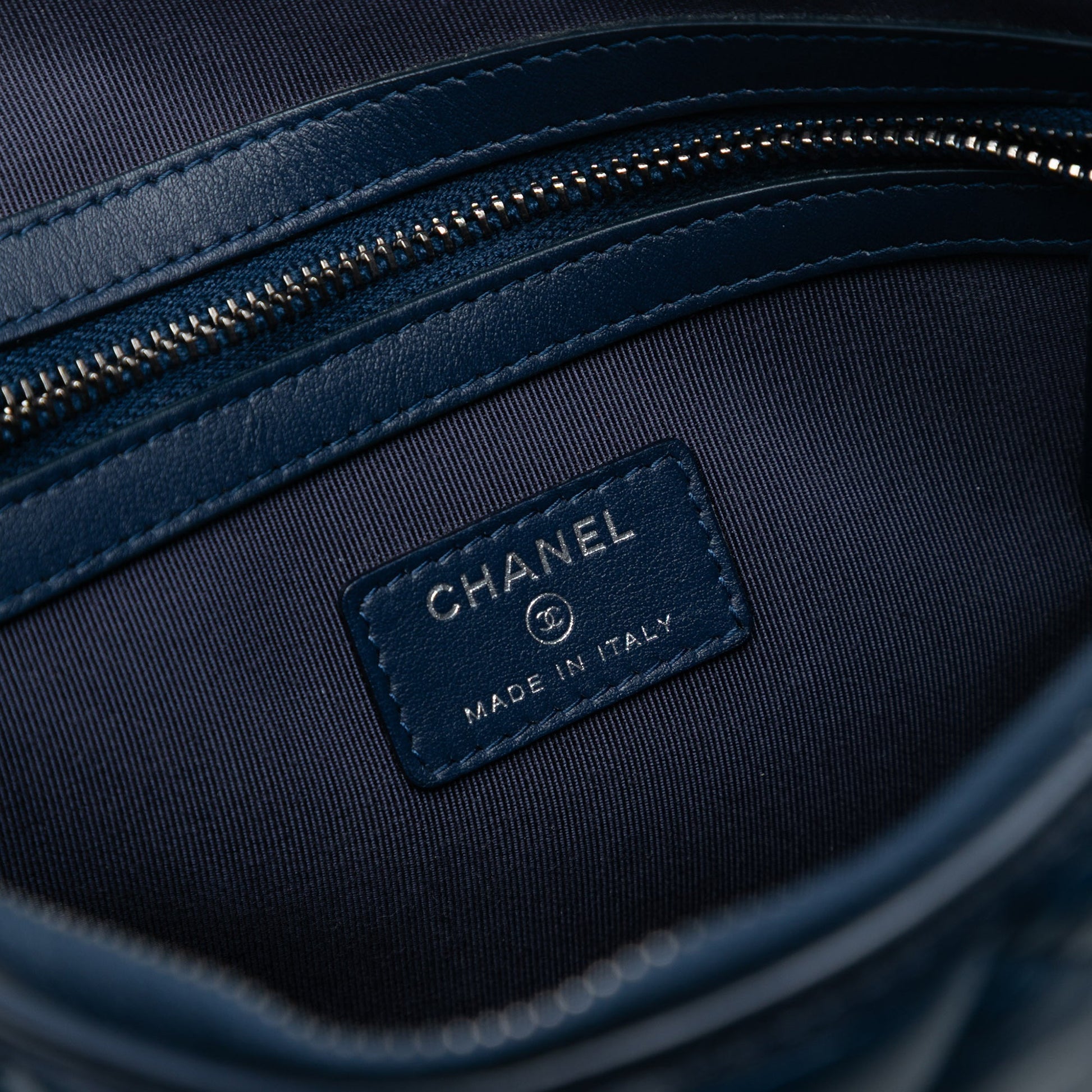 Chanel Medium Aged Calfskin Gabrielle O Case Clutch
