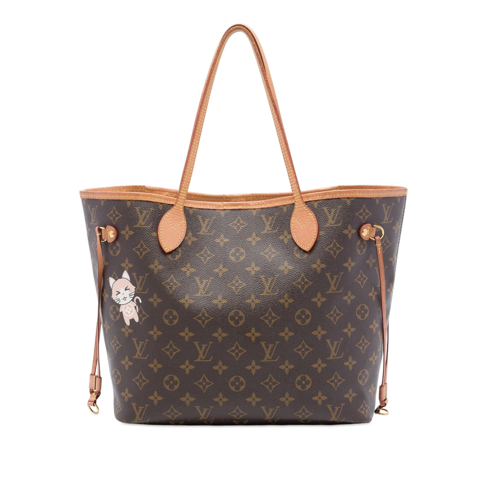 Louis Vuitton Monogram Catogram Neverfull MM