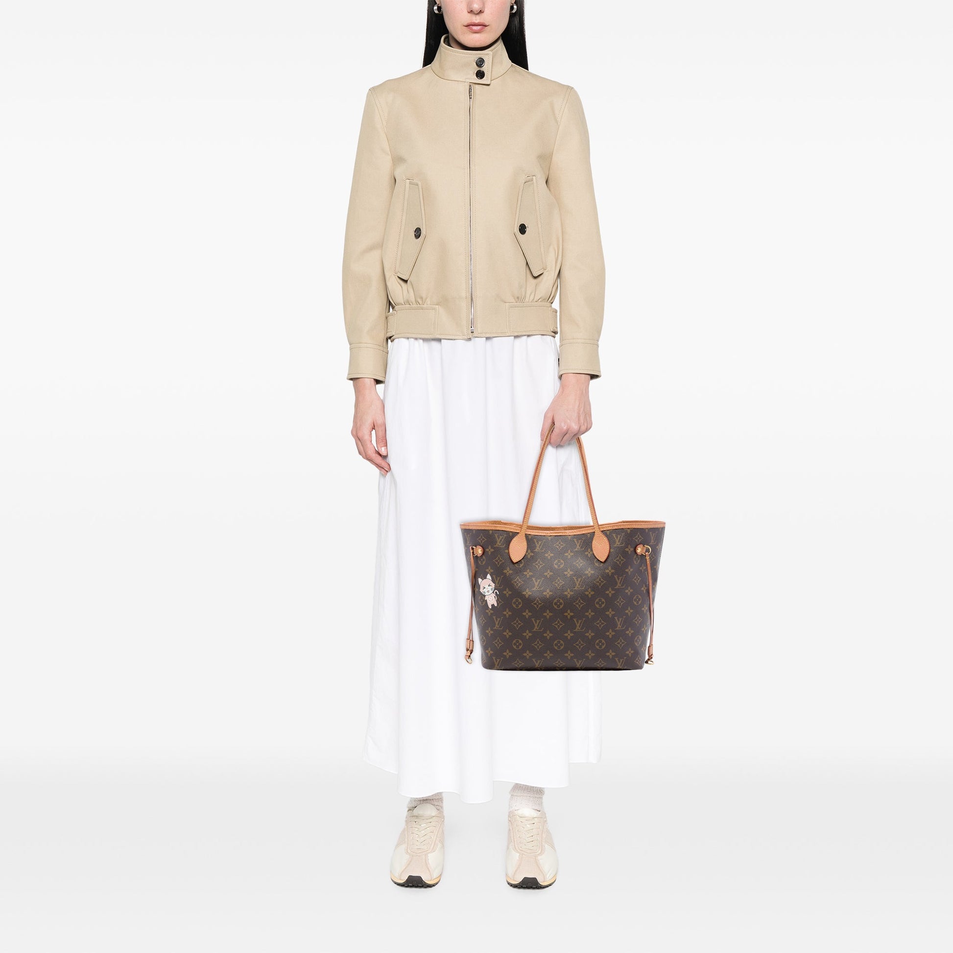 Louis Vuitton Monogram Catogram Neverfull MM