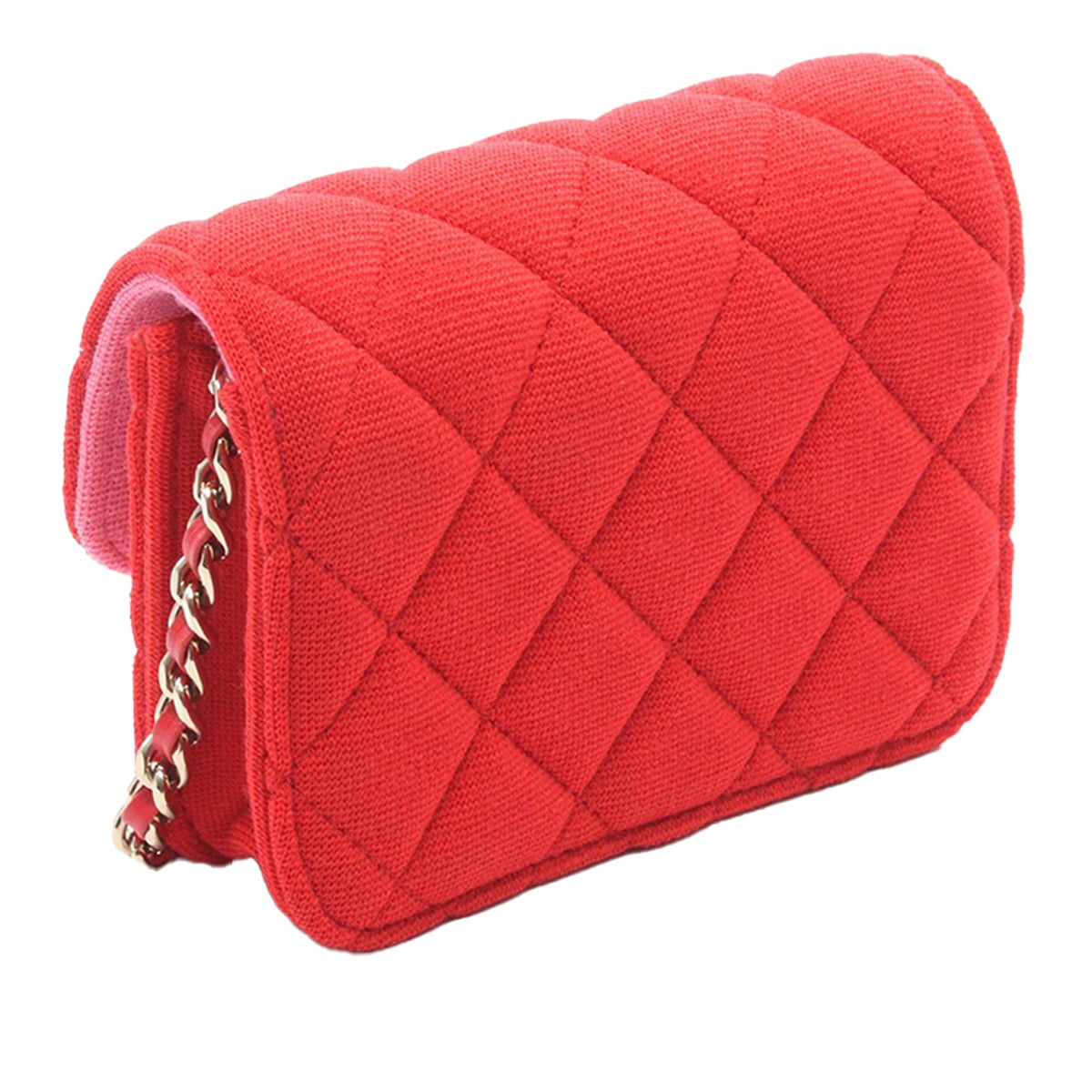 Chanel Mini Quilted Jersey VIP Crossbody