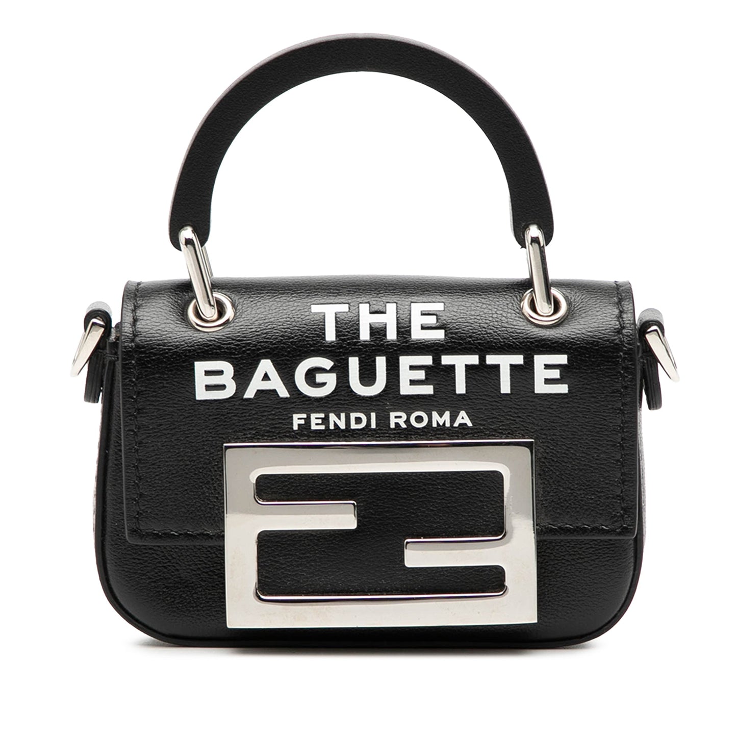 Fendi Nano Leather Maxi Handle Baguette