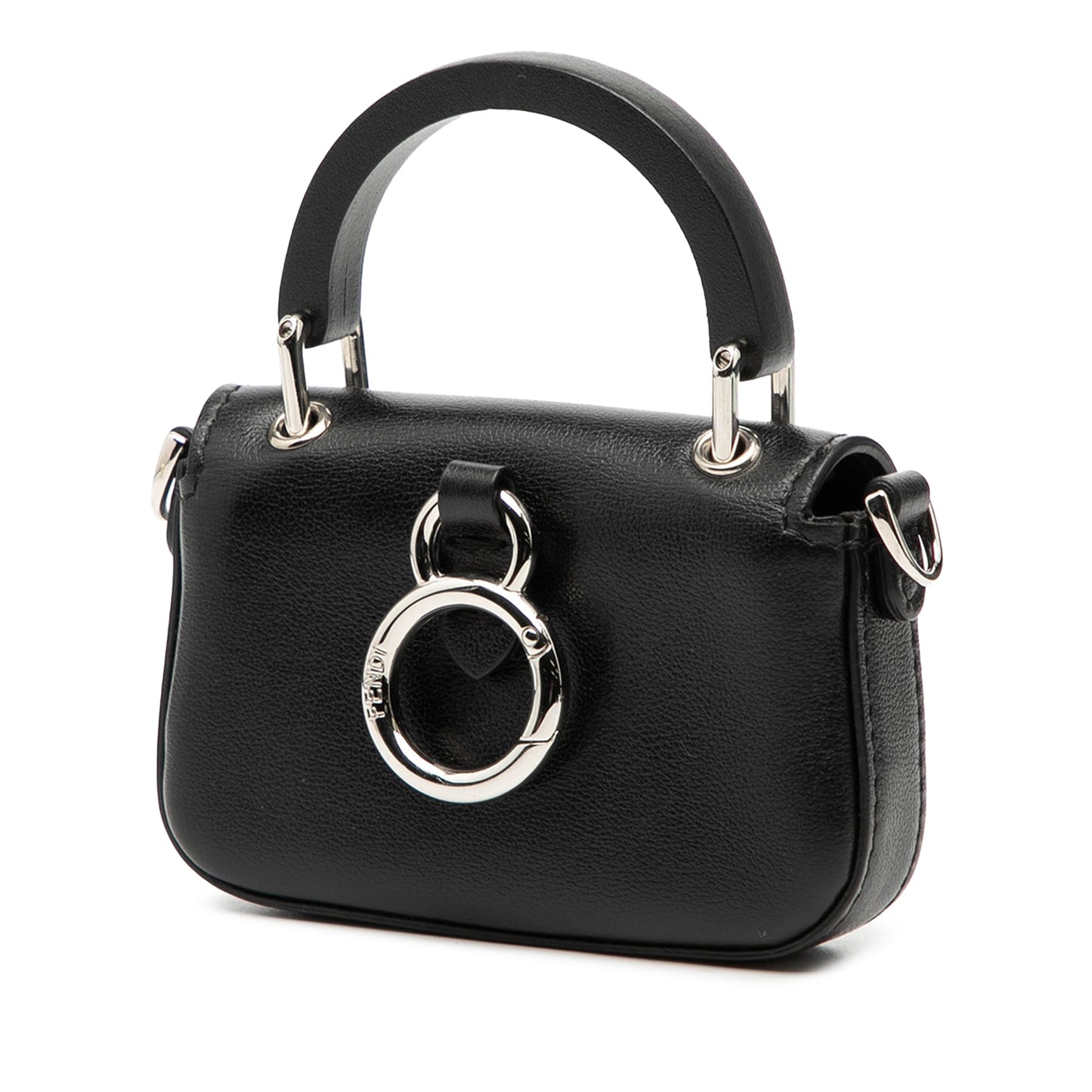 Fendi Nano Leather Maxi Handle Baguette
