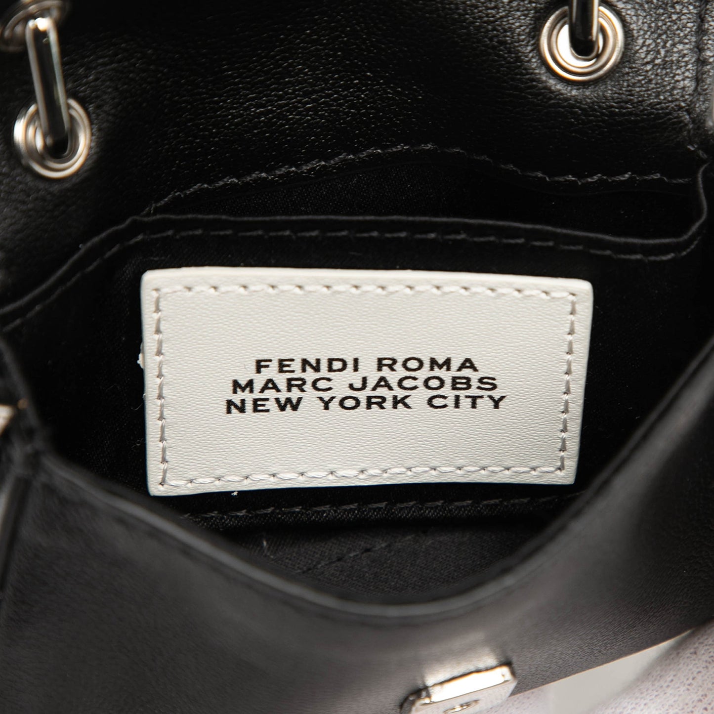 Fendi Nano Leather Maxi Handle Baguette