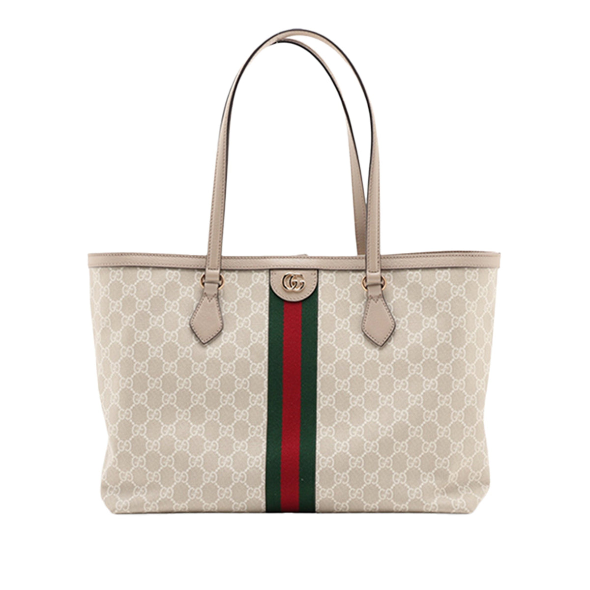 Gucci Medium GG Supreme Web Ophidia Tote