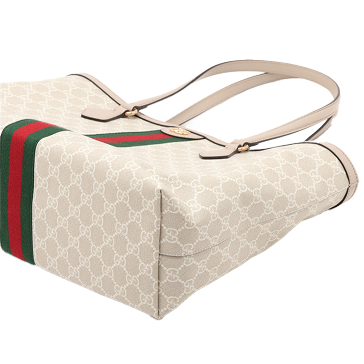 Gucci Medium GG Supreme Web Ophidia Tote