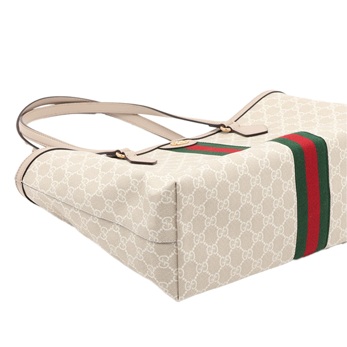 Gucci Medium GG Supreme Web Ophidia Tote
