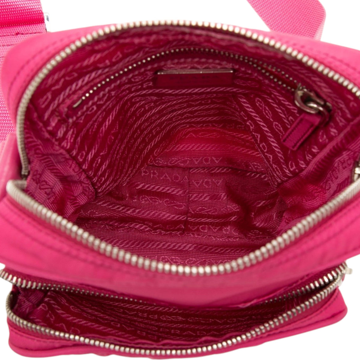 Prada Tessuto Zip Top Crossbody