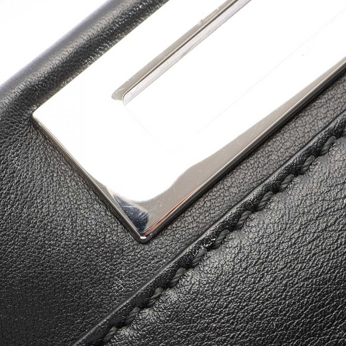 Fendi Medium Leather  Monster Peekaboo Iconic Satchel