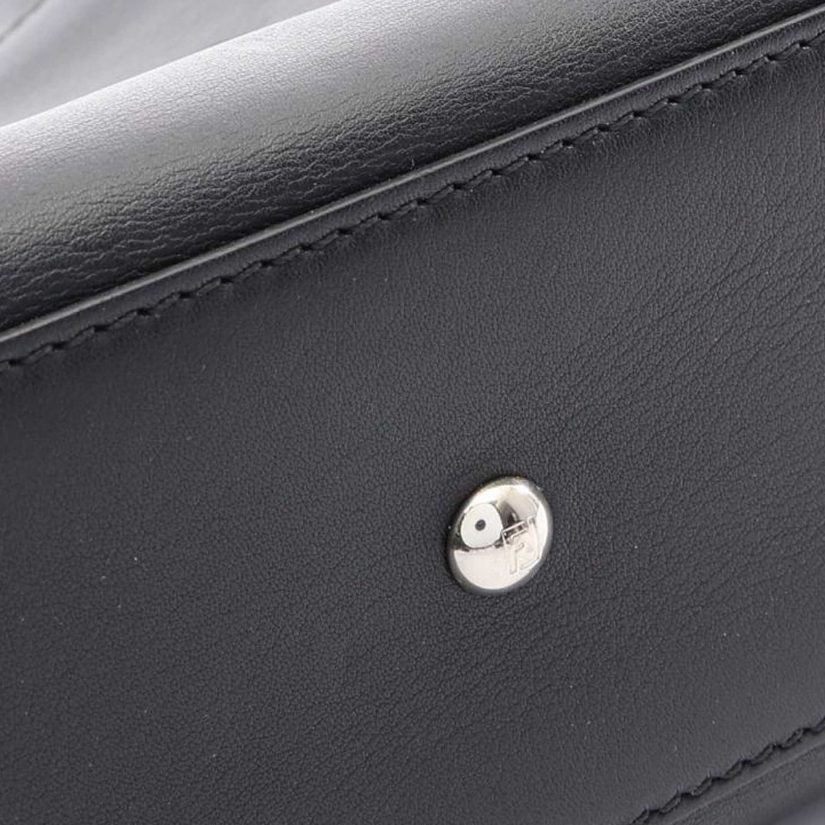 Fendi Medium Leather  Monster Peekaboo Iconic Satchel
