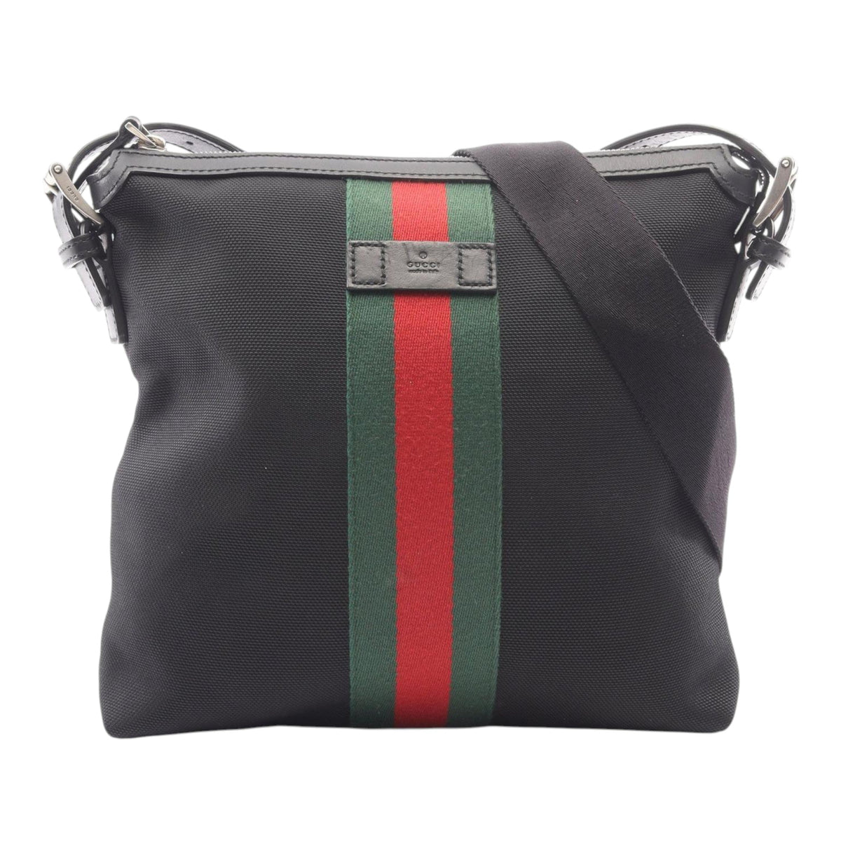 Gucci GG Techno Canvas Web Messenger Bag