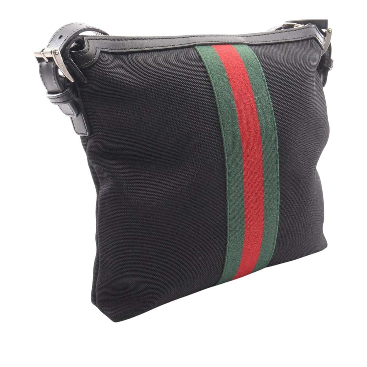 Gucci GG Techno Canvas Web Messenger Bag