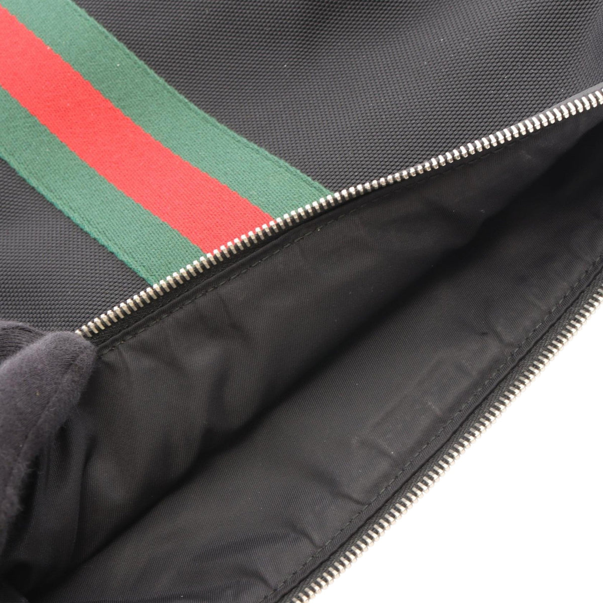 Gucci GG Techno Canvas Web Messenger Bag