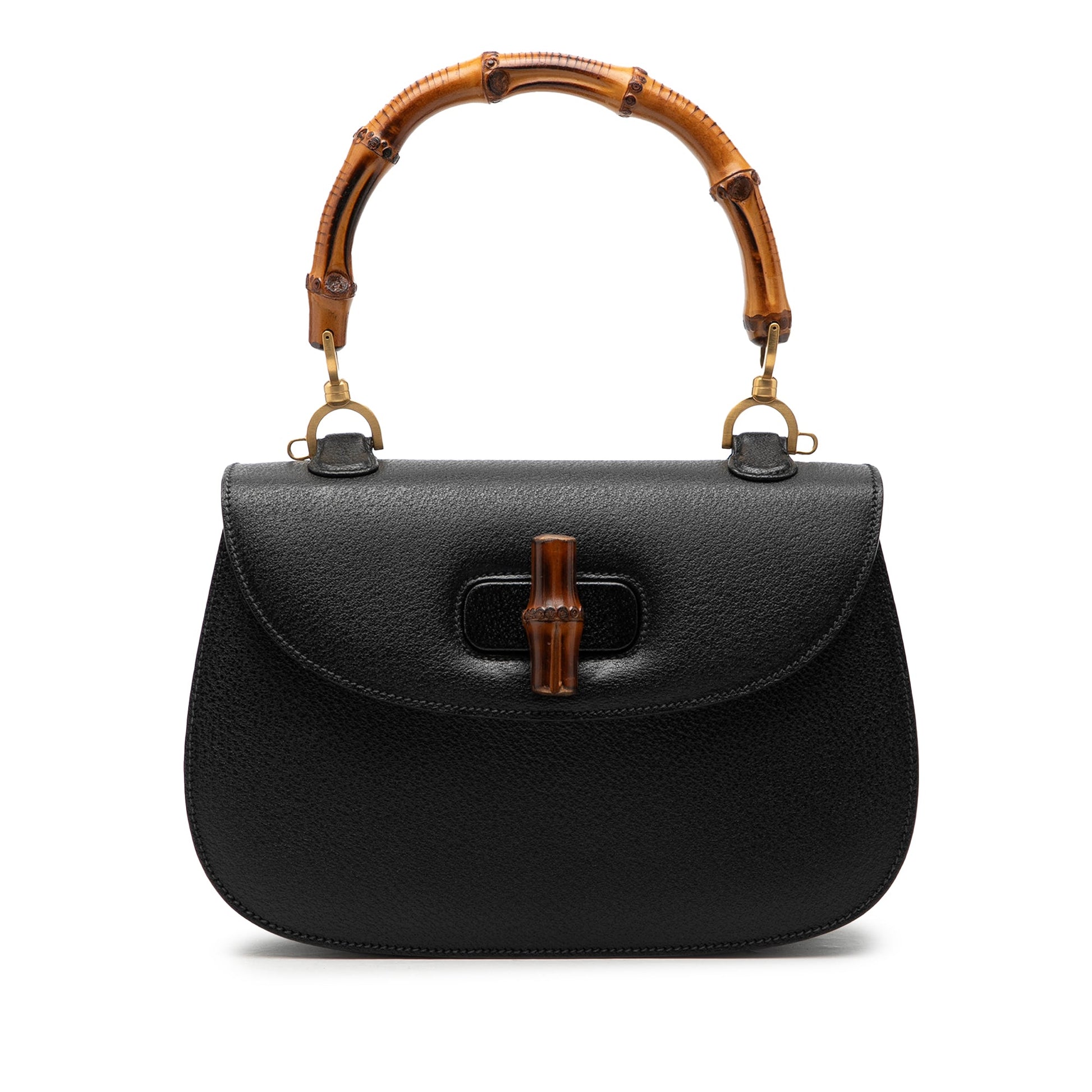 Gucci Grained Calfskin Bamboo Night