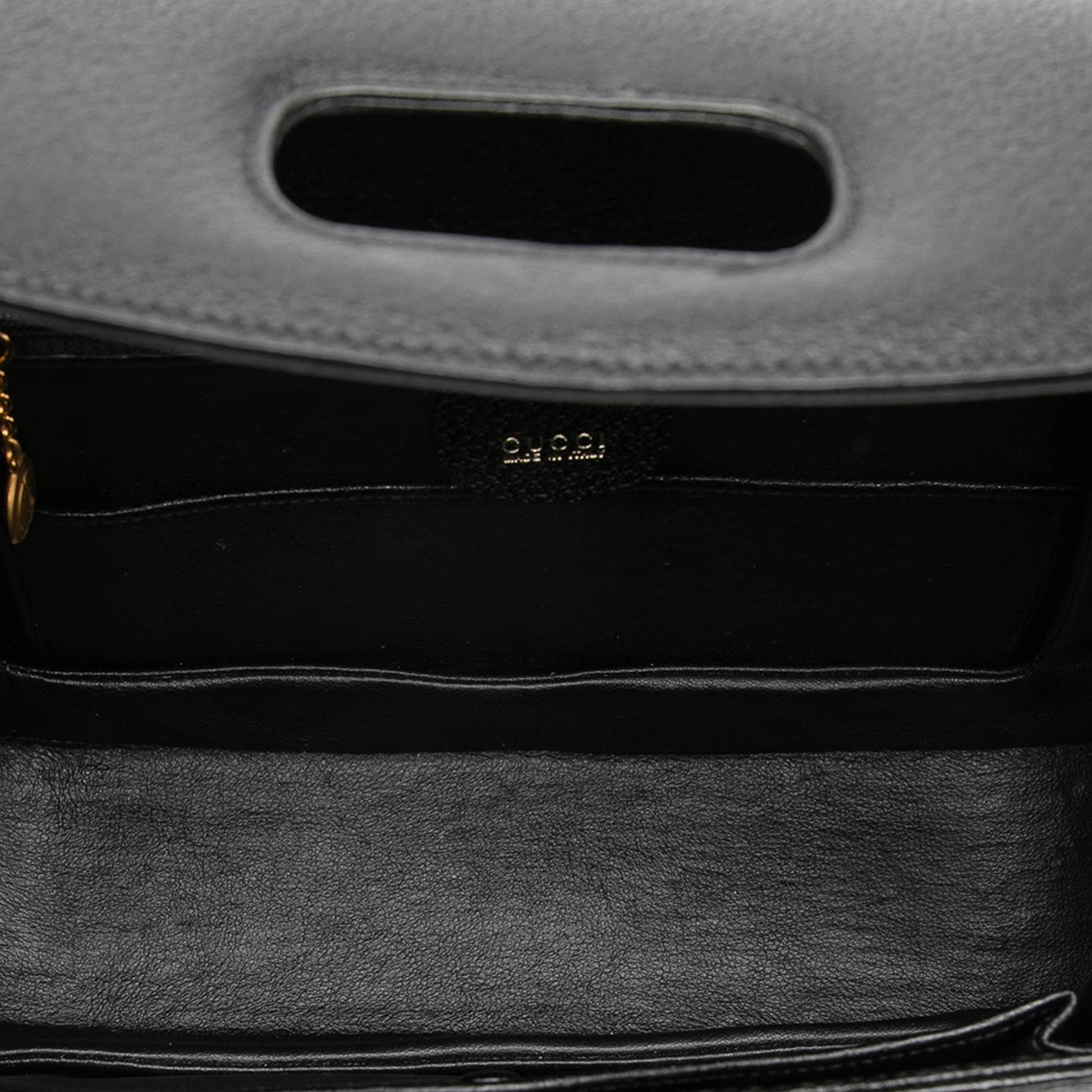 Gucci Grained Calfskin Bamboo Night
