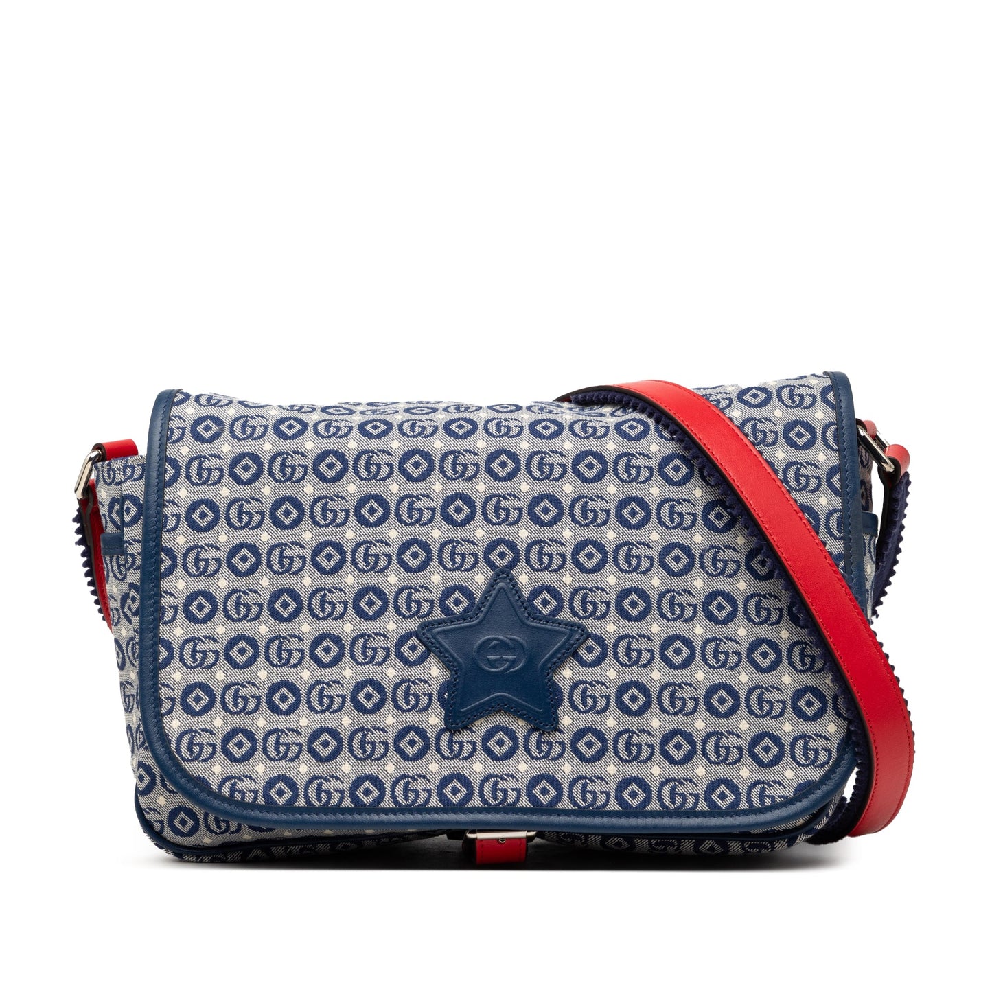 Gucci Kids GG Canvas Star Messenger Bag