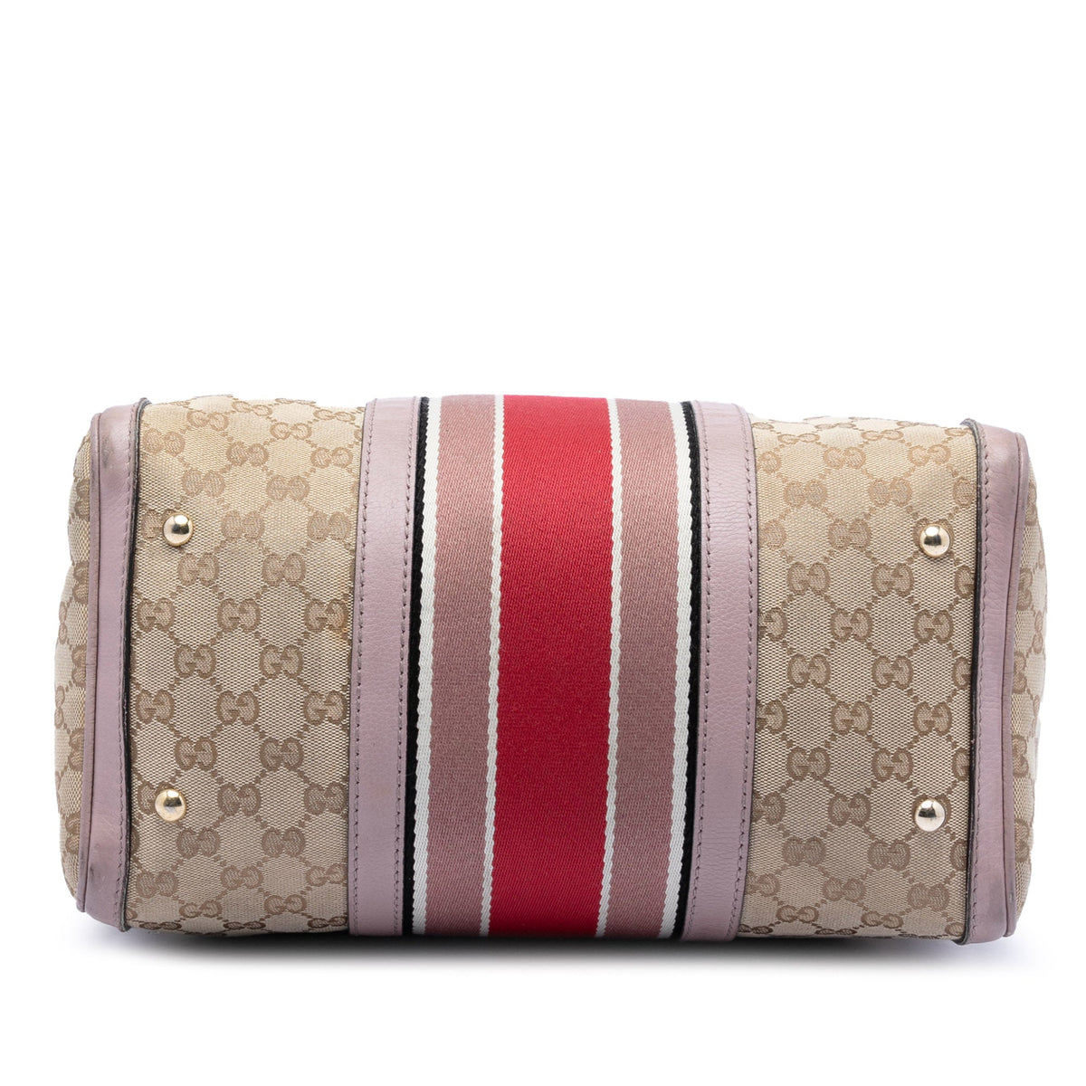 Gucci Medium GG Canvas Web Joy Boston Bag