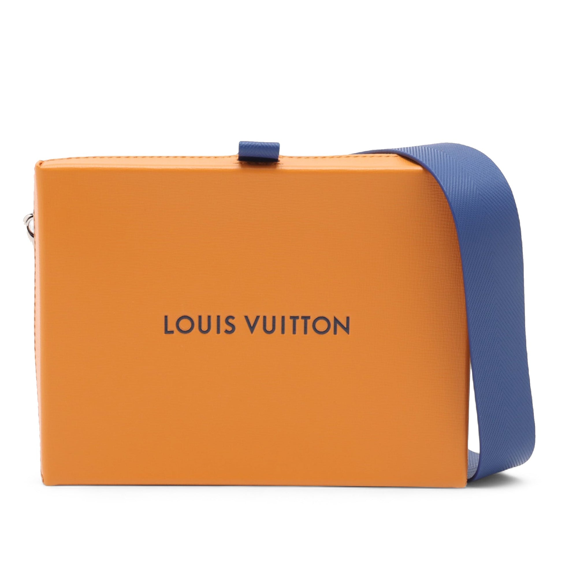 Louis Vuitton Calfskin Shopper Clutch with Strap