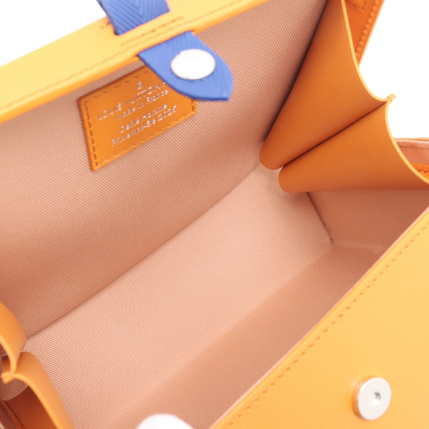 Louis Vuitton Calfskin Shopper Clutch with Strap