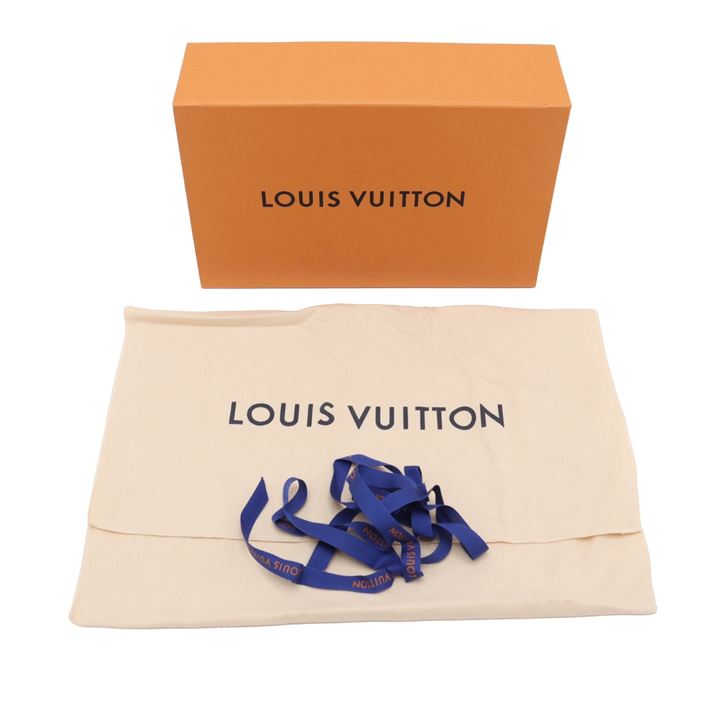Louis Vuitton Calfskin Shopper Clutch with Strap