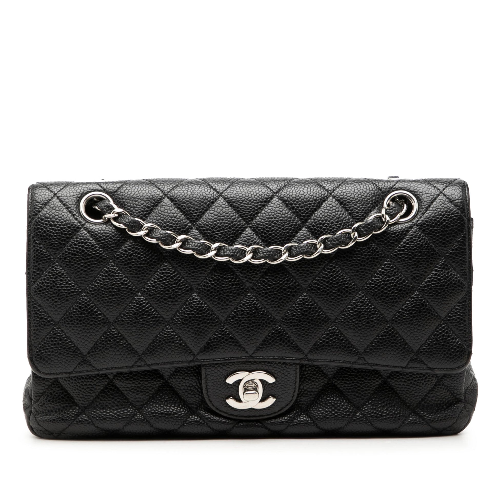 Chanel Medium Classic Caviar Double Flap