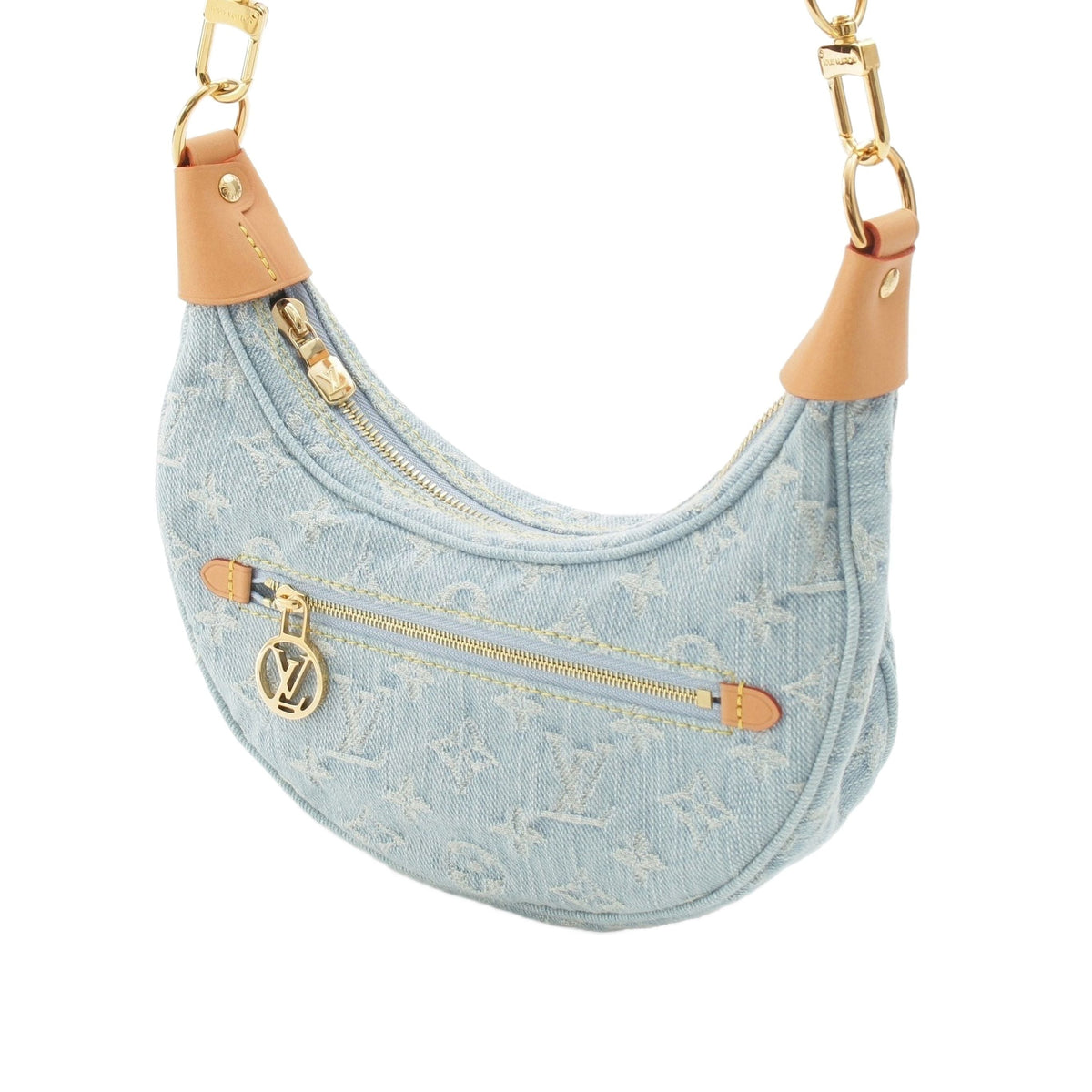 Louis Vuitton Monogram Denim Loop — Blue