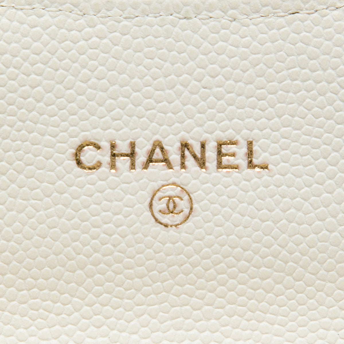 Chanel Mini Quilted Caviar Clutch With Chain