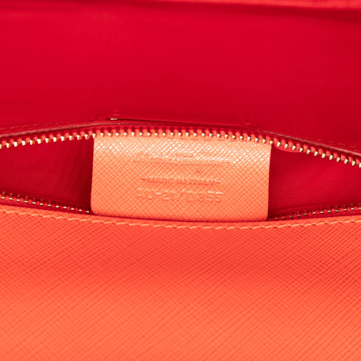 Ferragamo Leather Vara Bow Chain Crossbody