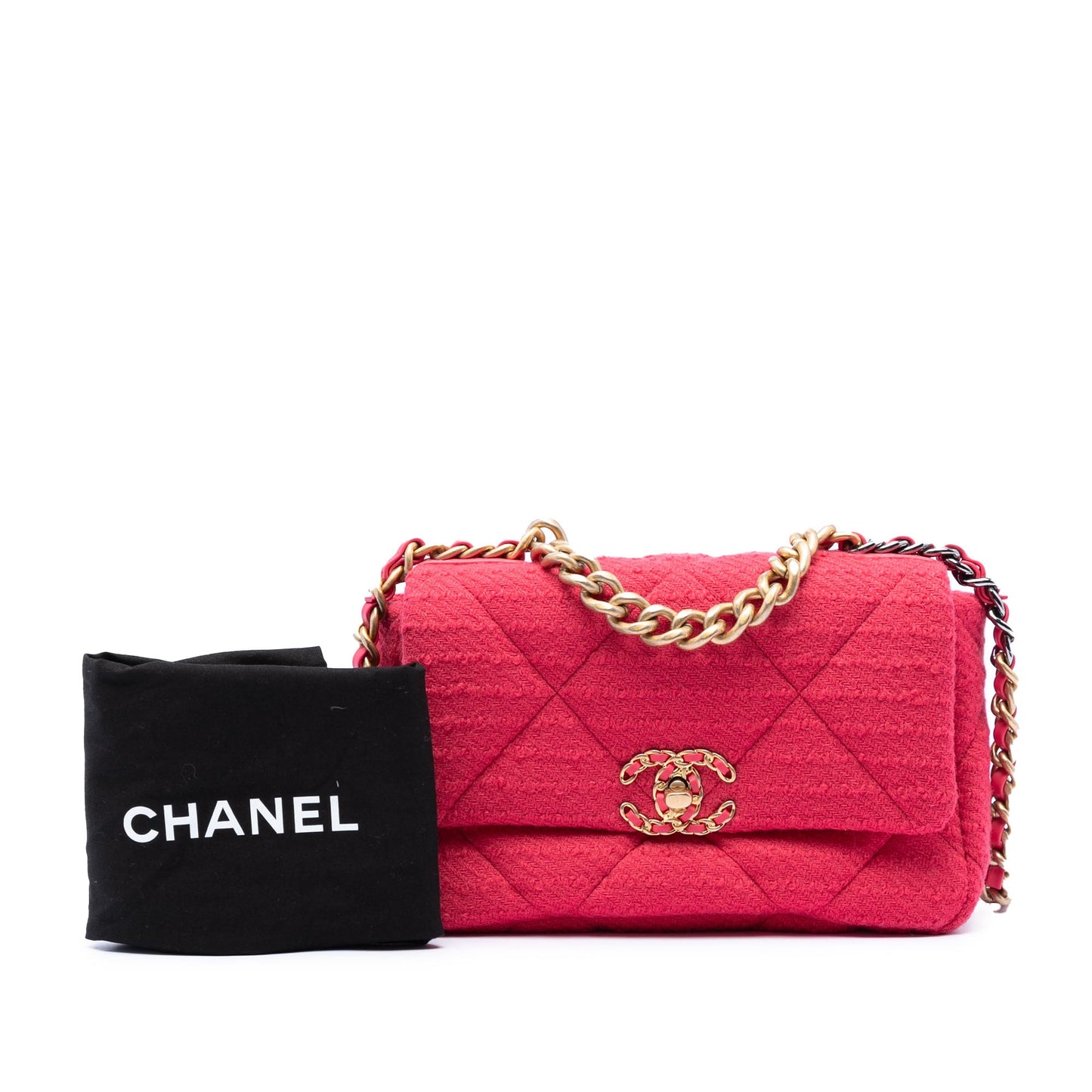 Chanel Medium Tweed 19 Flap