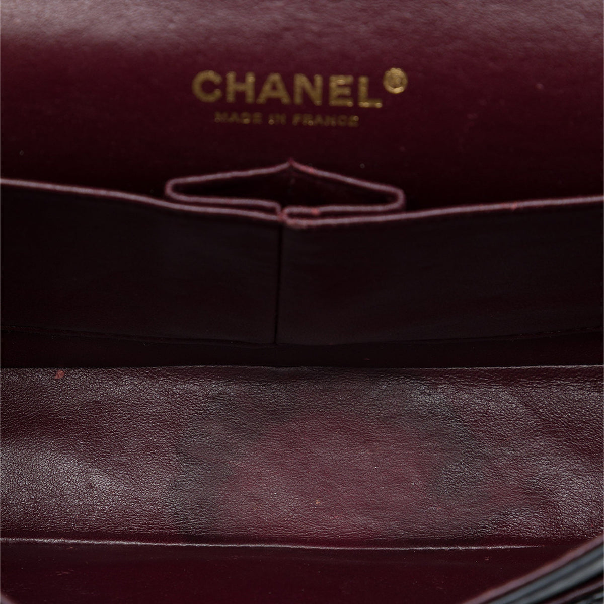 Chanel Medium Classic Lambskin Double Flap — Black