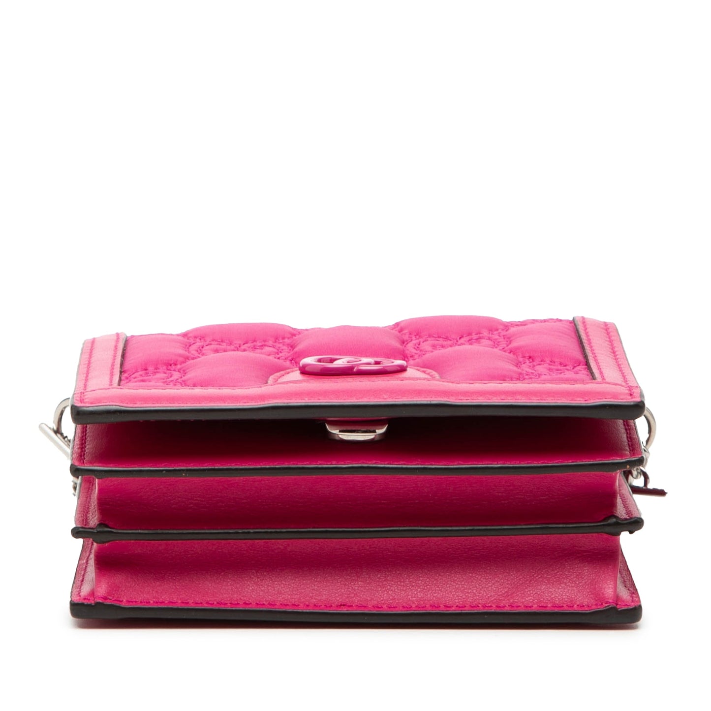 Gucci Mini GG Embossed Leather Satchel