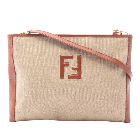 Fendi Canvas FF Crossbody