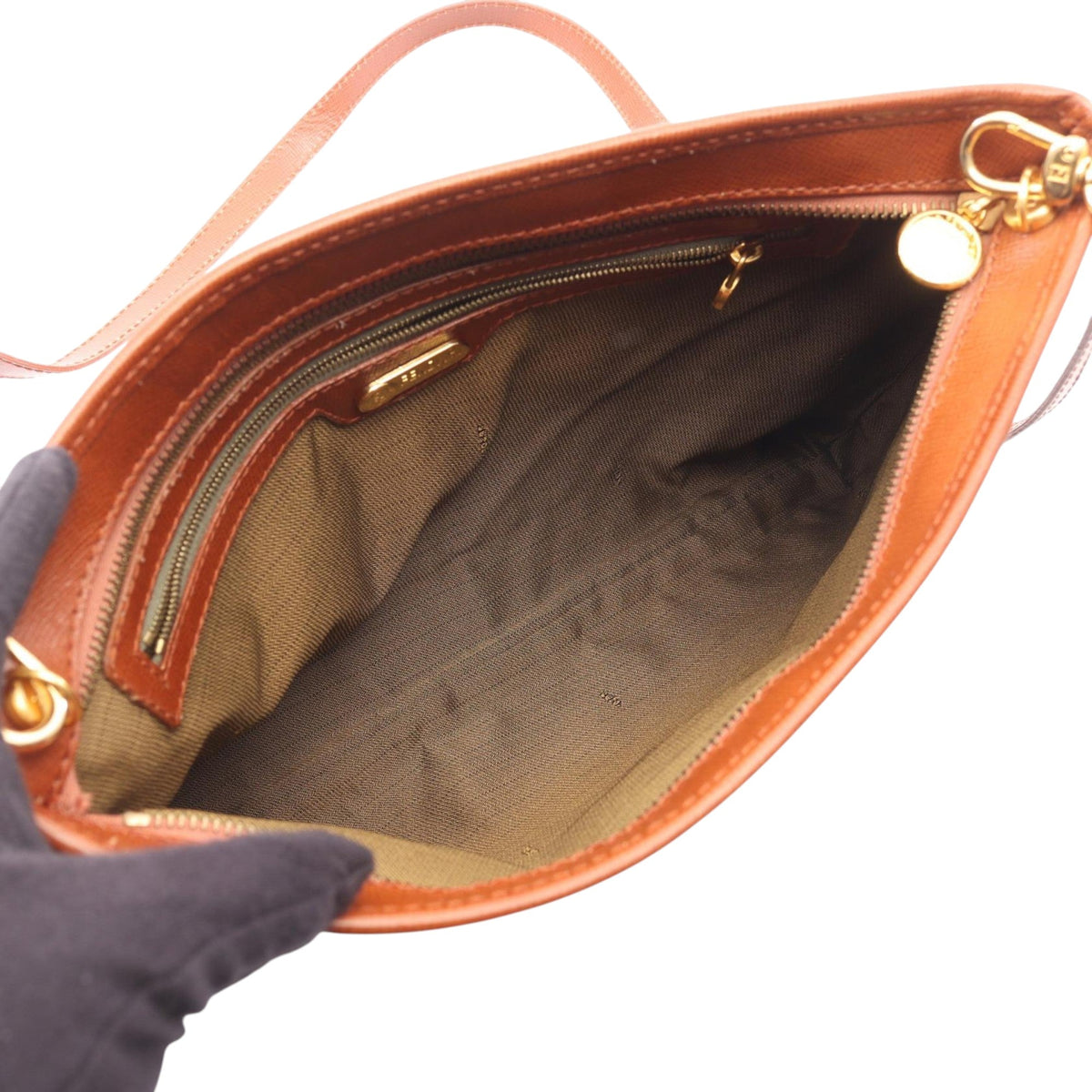 Fendi Canvas FF Crossbody