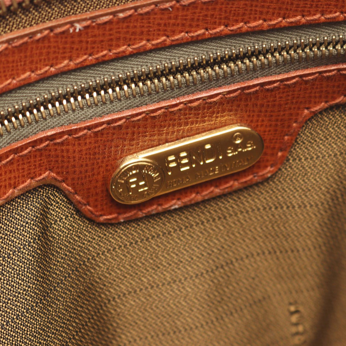 Fendi Canvas FF Crossbody