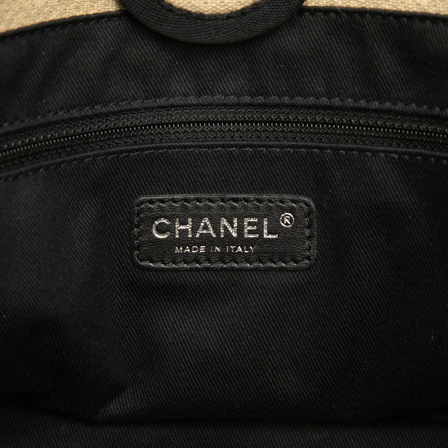 Chanel Small Canvas Deauville Tote