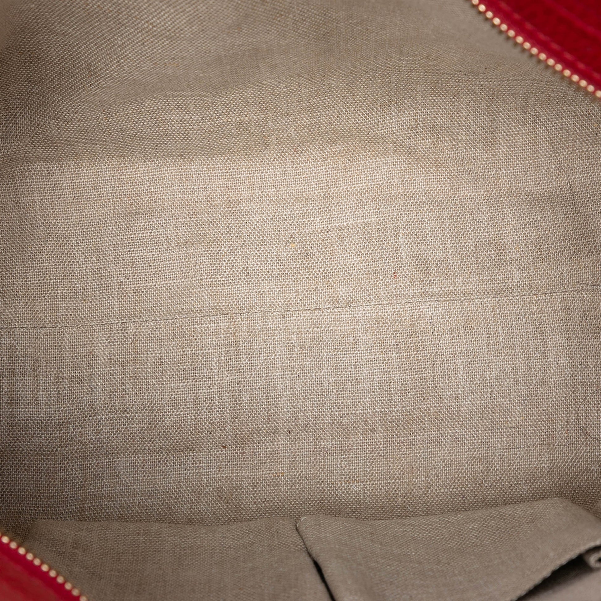 Gucci Leather Bamboo Tassel Satchel